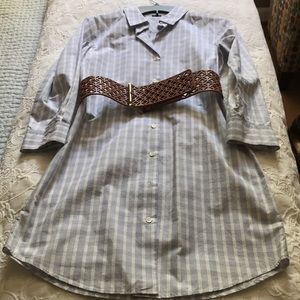 Theory Long Sleeves Shirt Dress